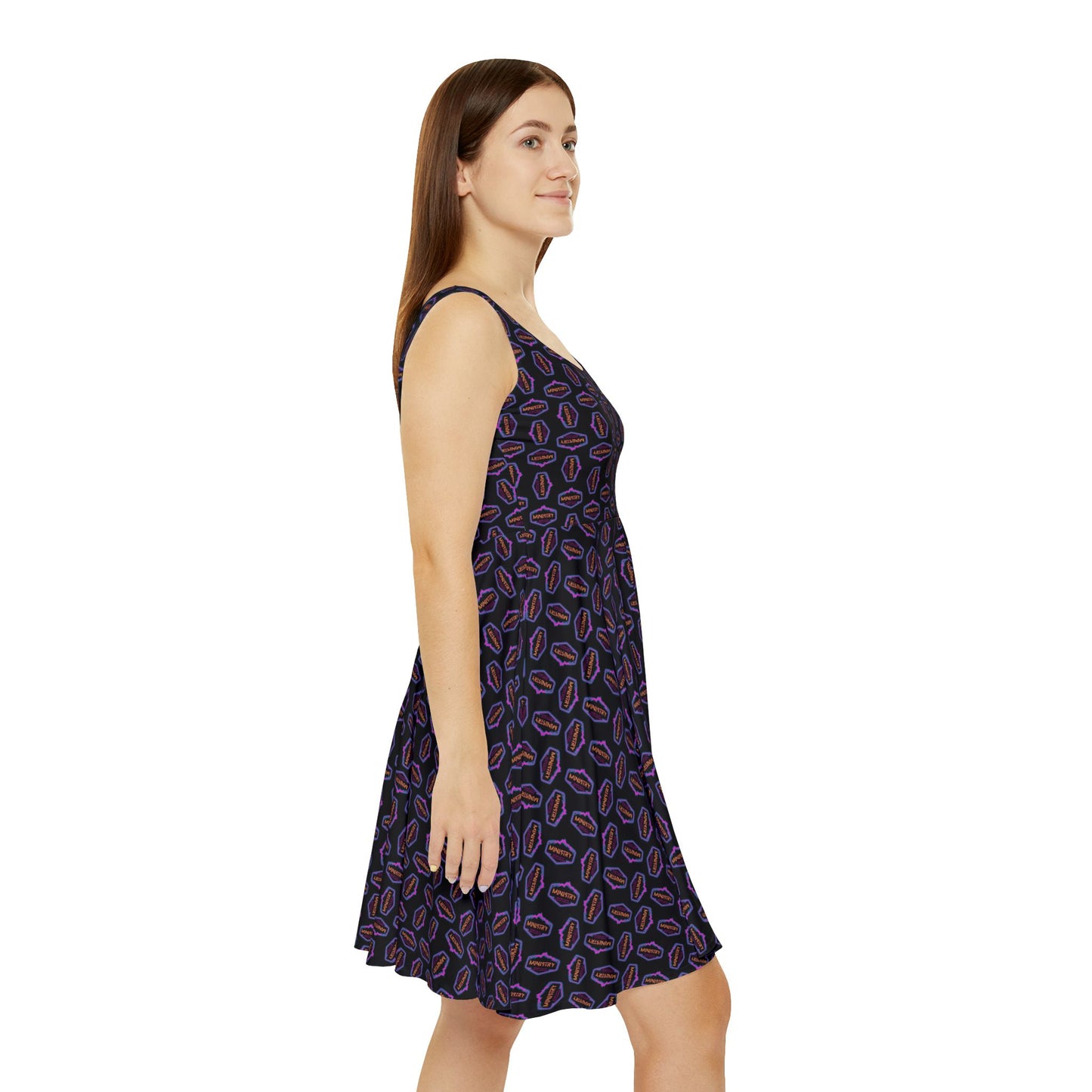 Ministry Fashion AOP Skater Dress