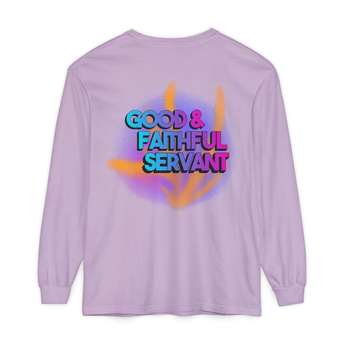 Minstry Fashion Good and Faithful Servant Long Sleeve Shirt for Women