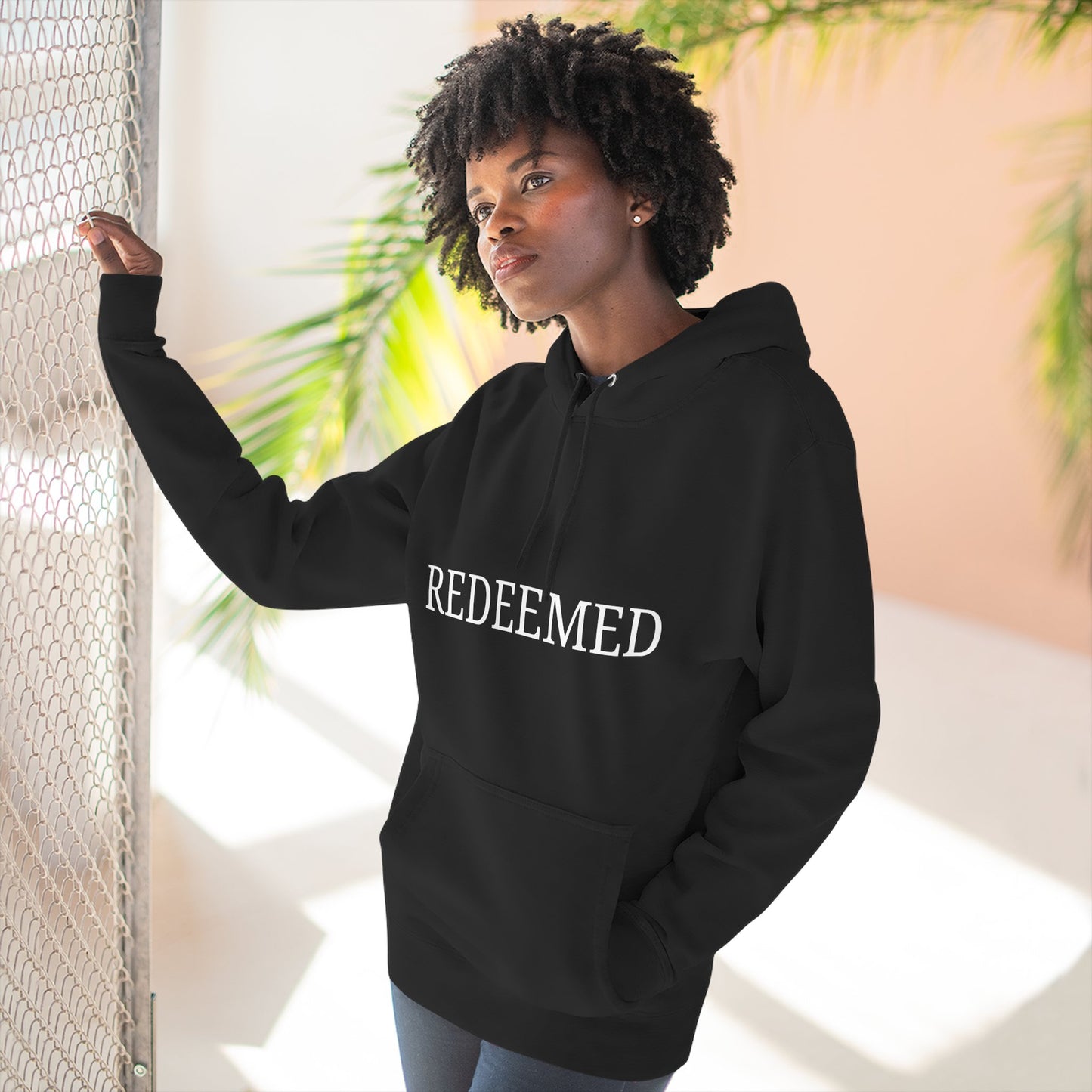 Ministry Fleece "REDEEMED" Hoodie - In Honor of Charlie Kirk