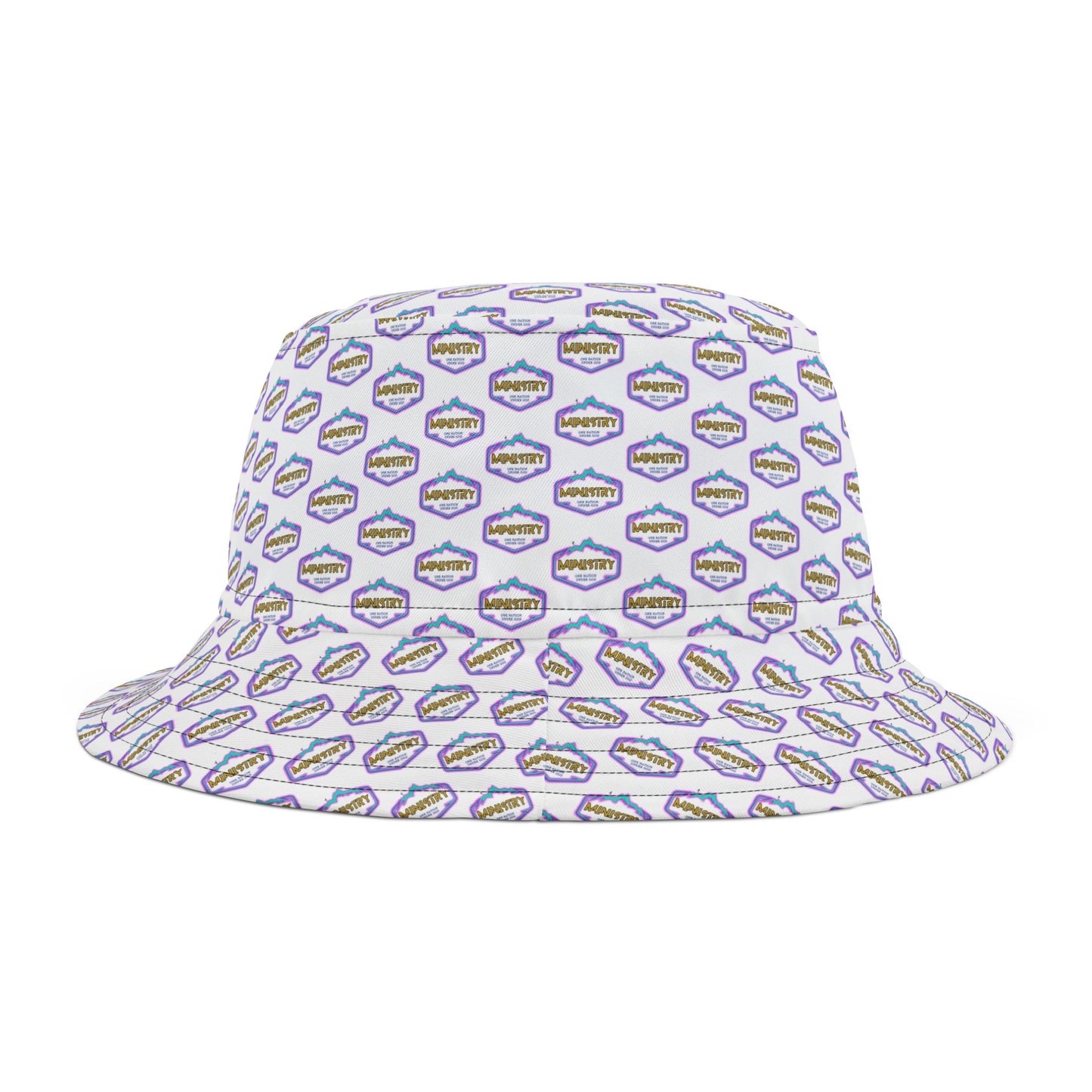Ministry Fashion AOP Logo Bucket Hat