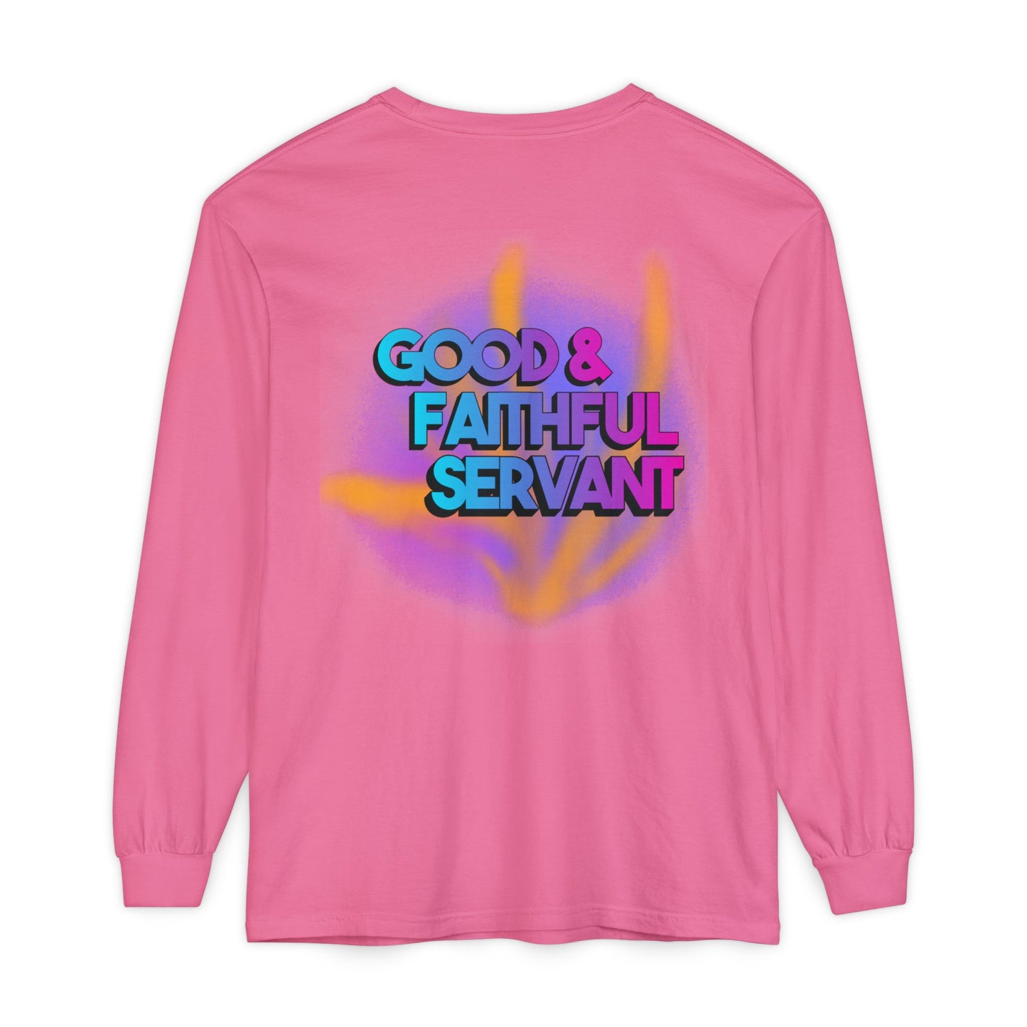 Minstry Fashion Good and Faithful Servant Long Sleeve Shirt for Women