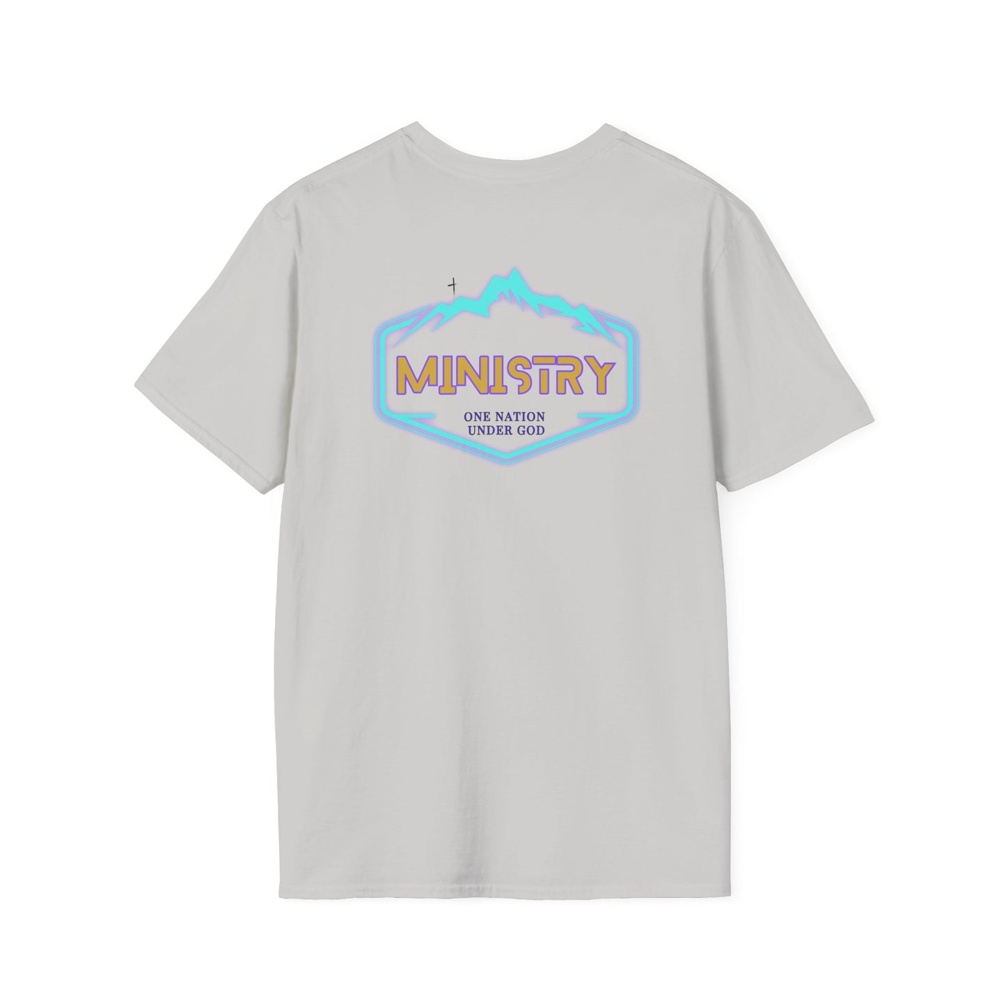 Ministry Fashion presents Neon Lightning Jesus T-Shirt