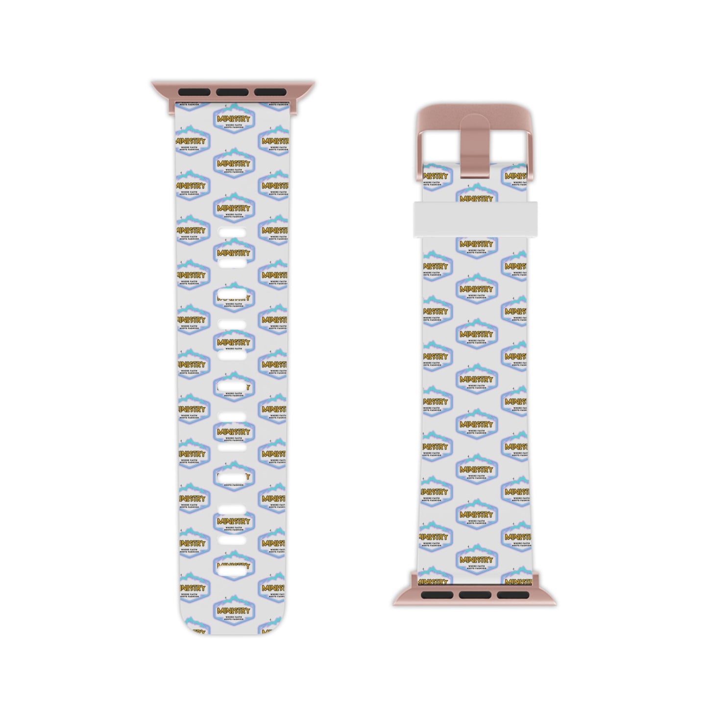 Ministry Fashion AOP Logo Apple Watch Band