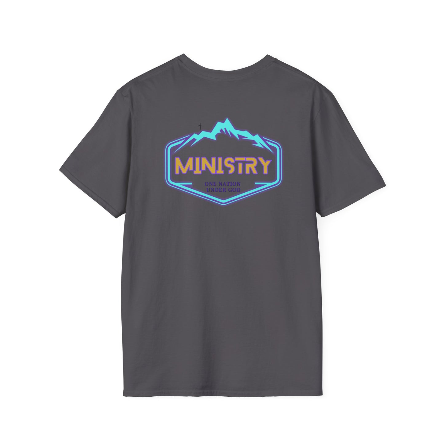 Ministry Fashion presents Neon Lightning Jesus T-Shirt