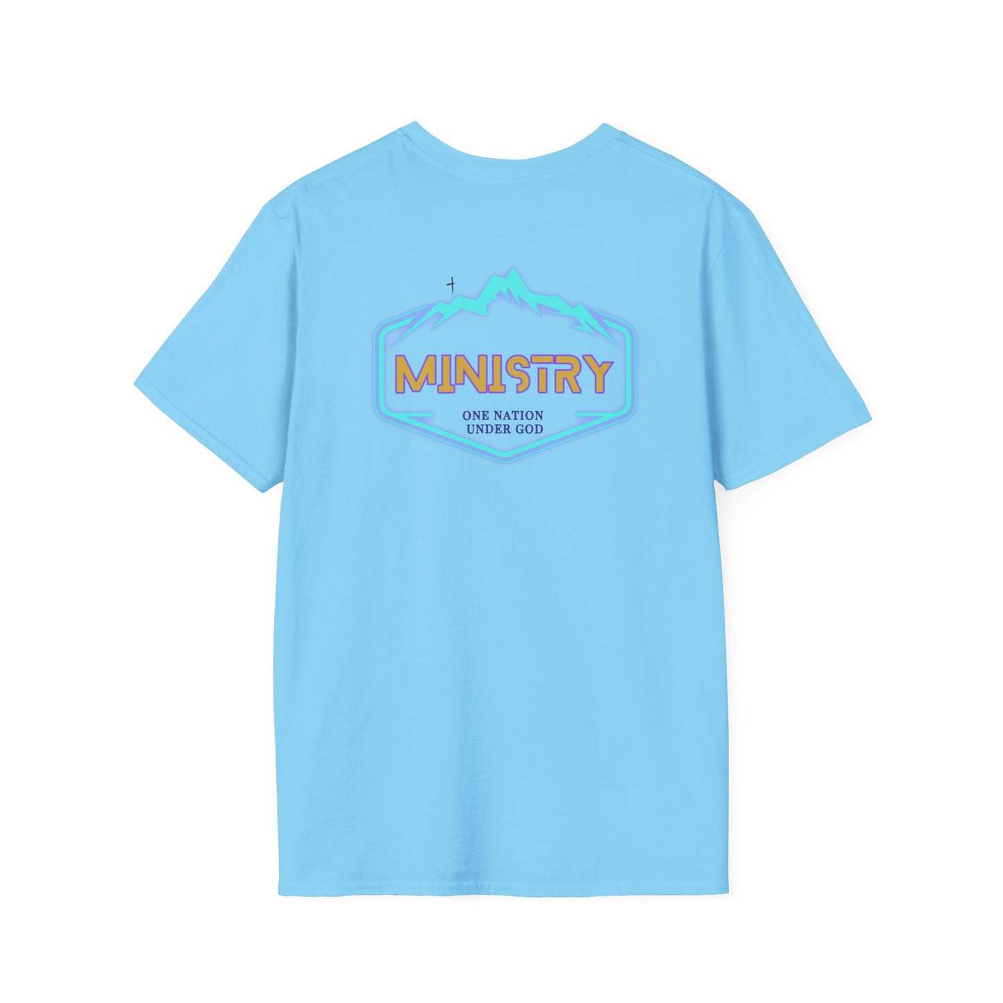 Ministry Fashion presents Neon Lightning Jesus T-Shirt