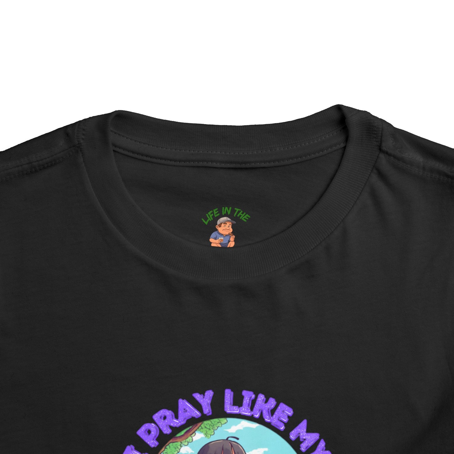 "I Pray Like My Mommy" Ministry Toddler T-Shirt