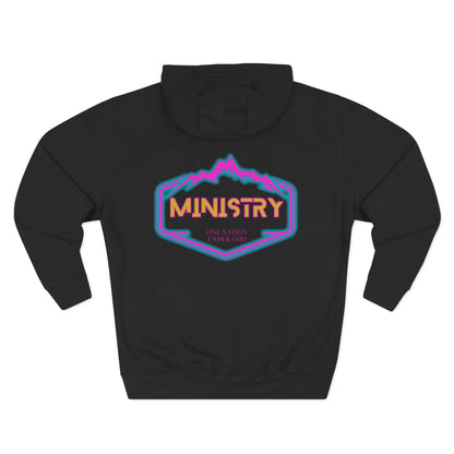 Ministry Fleece "REDEEMED" Hoodie - In Honor of Charlie Kirk