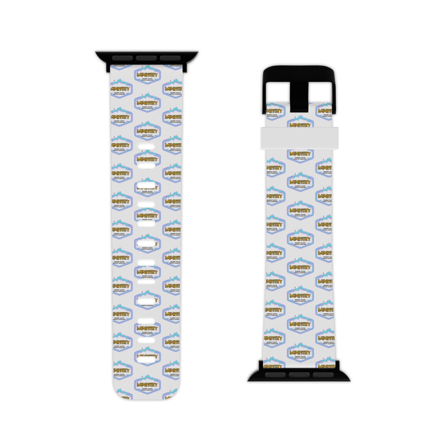 Ministry Fashion AOP Logo Apple Watch Band