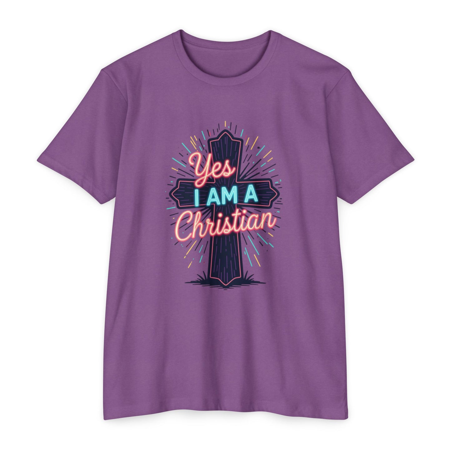 Ministry Fashion Christian Faith T-Shirt, Unisex Religious Tee, Yes I Am A Christian Shirt, Inspirational Apparel, Perfect for Church Events, Gifts