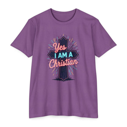 Ministry Fashion Christian Faith T-Shirt, Unisex Religious Tee, Yes I Am A Christian Shirt, Inspirational Apparel, Perfect for Church Events, Gifts