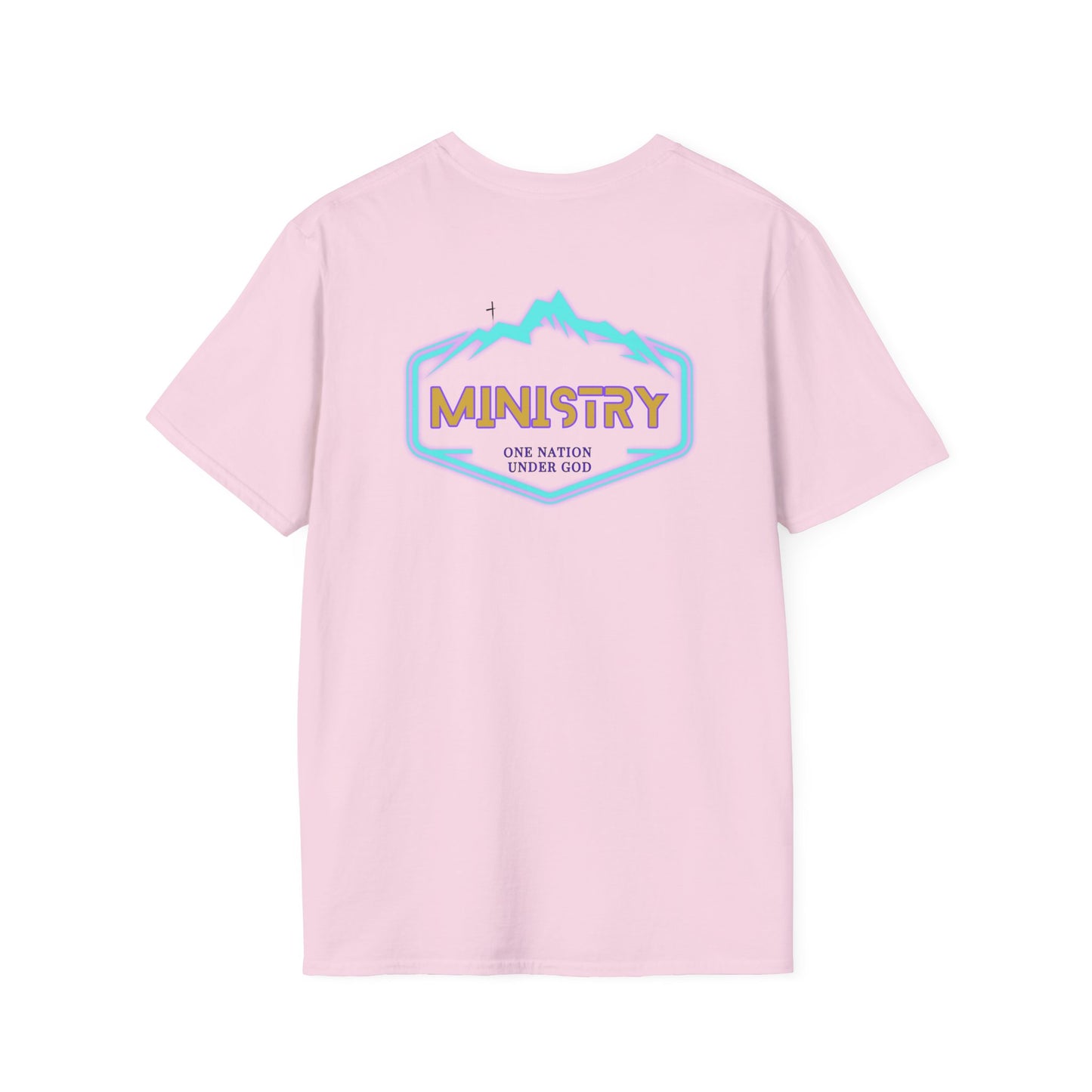 Ministry Fashion presents Neon Lightning Jesus T-Shirt