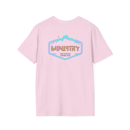 Ministry Fashion presents Neon Lightning Jesus T-Shirt