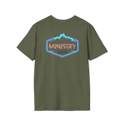 Ministry Fashion presents Neon Lightning Jesus T-Shirt