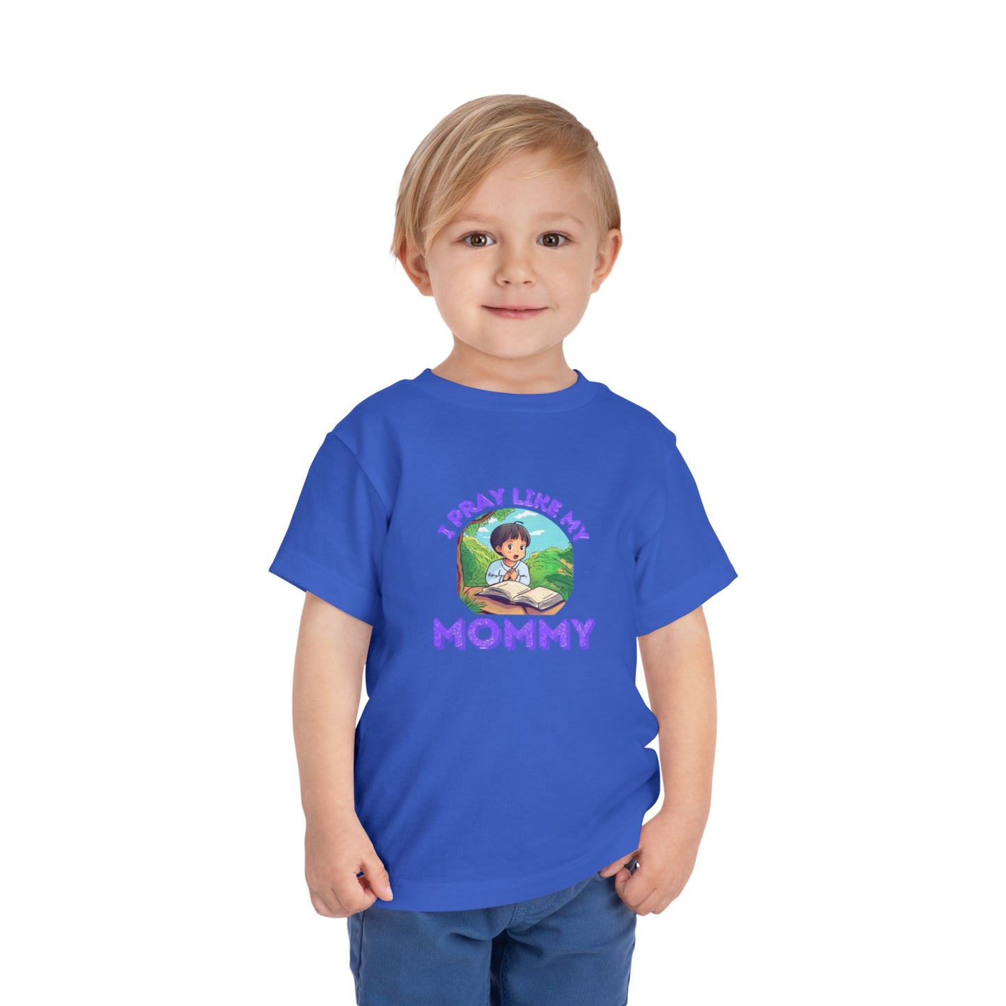 "I Pray Like My Mommy" Ministry Toddler T-Shirt