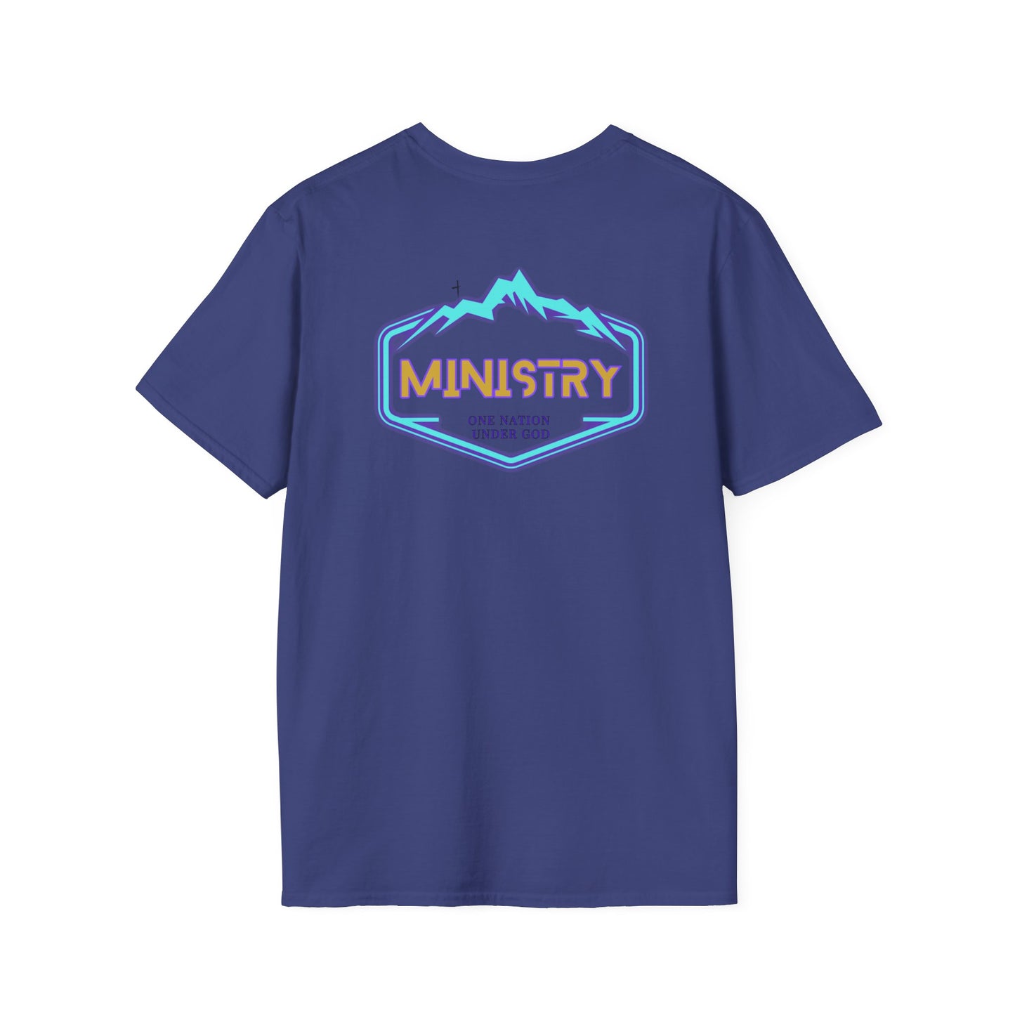 Ministry Fashion presents Neon Lightning Jesus T-Shirt