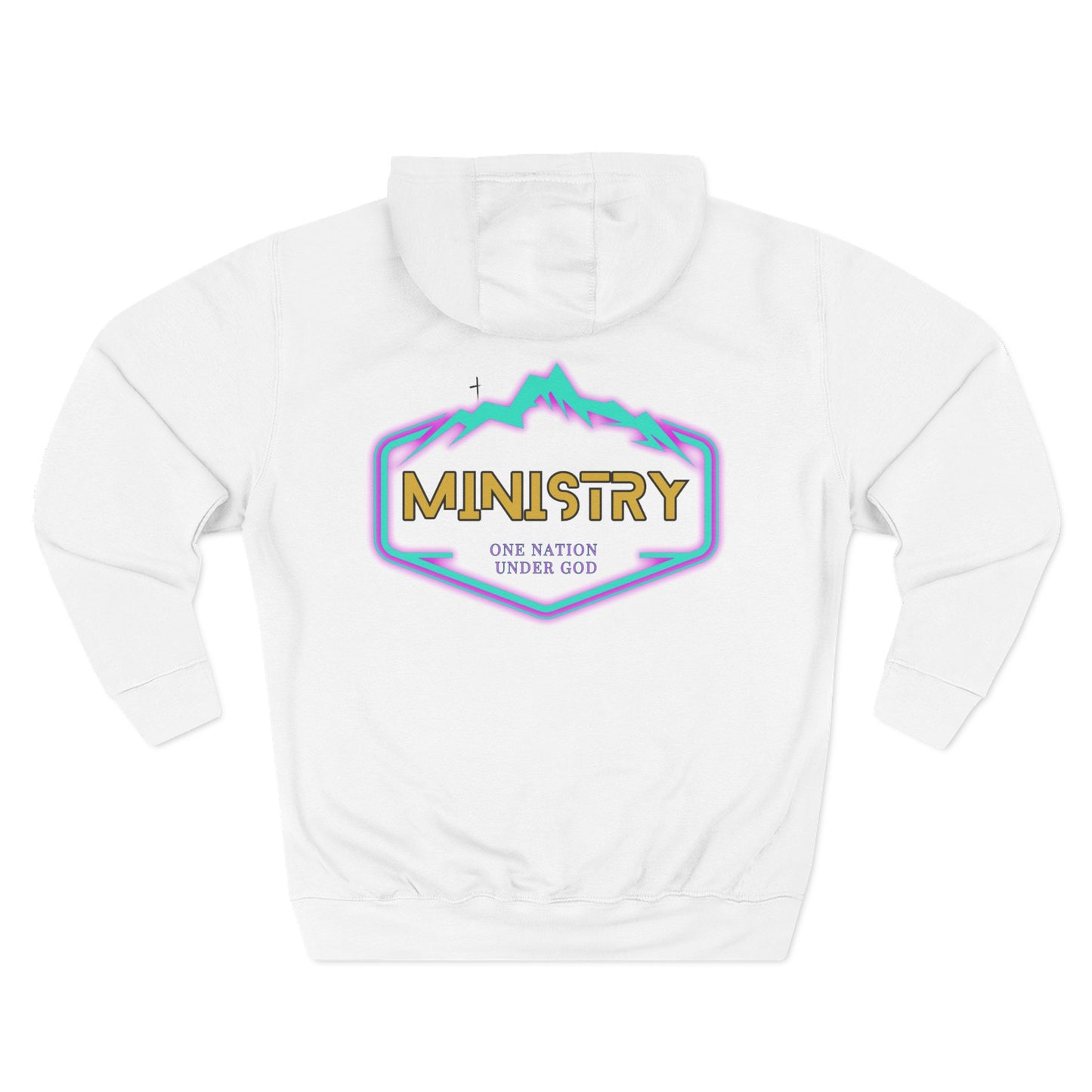 Ministry Three-Panel Fleece Hoodie Featuring 'Good & Faithful Servant'