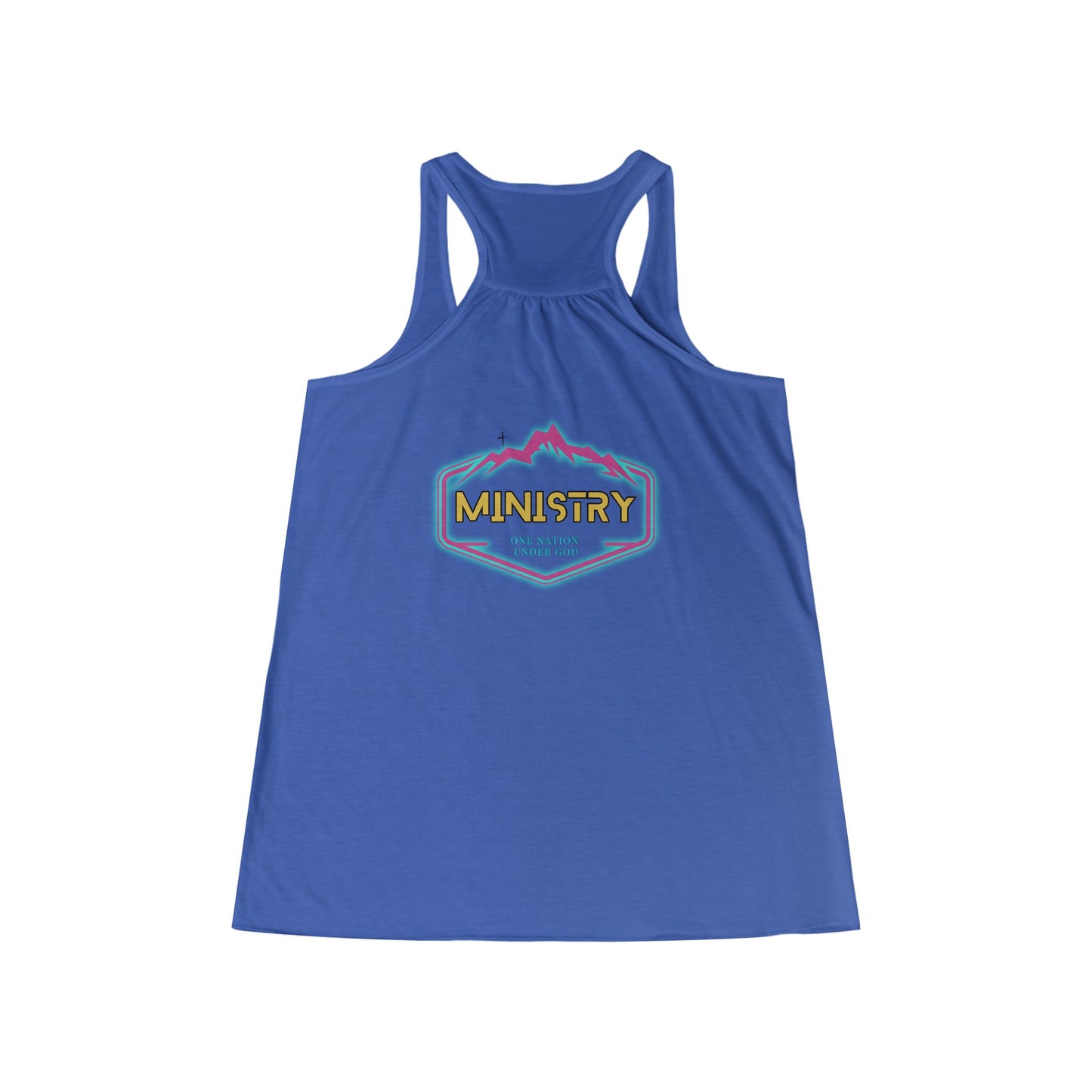 Ministry Fashion "Heaven's Not So Far Away" Flowy Racerback Tank Top