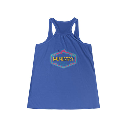 Ministry Fashion "Heaven's Not So Far Away" Flowy Racerback Tank Top