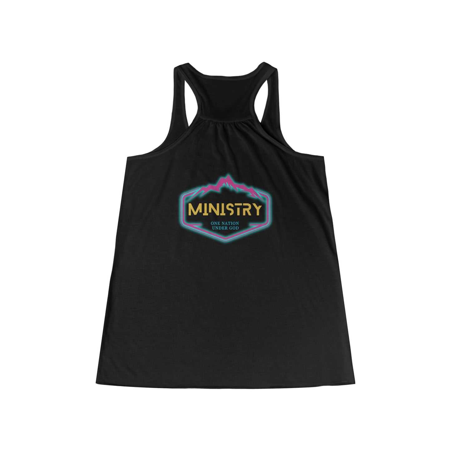 Ministry Fashion "Heaven's Not So Far Away" Flowy Racerback Tank Top