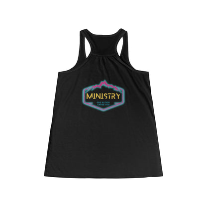 Ministry Fashion "Heaven's Not So Far Away" Flowy Racerback Tank Top