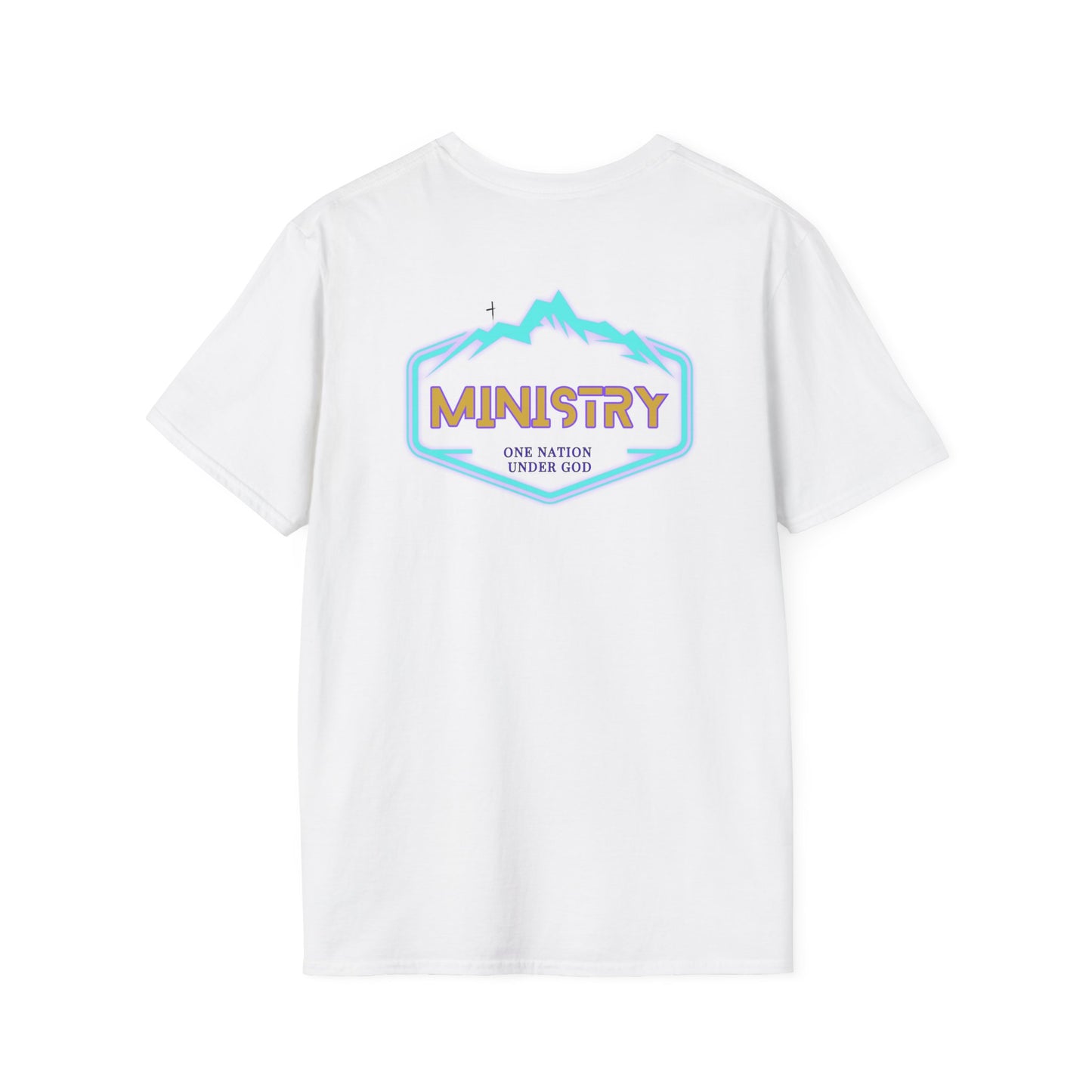 Ministry Fashion presents Neon Lightning Jesus T-Shirt