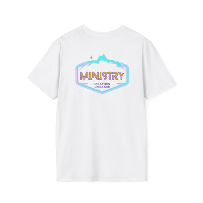 Ministry Fashion presents Neon Lightning Jesus T-Shirt