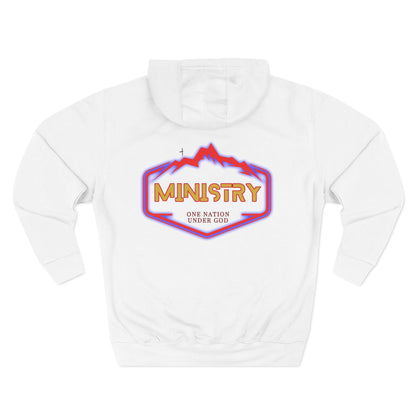 Ministry Fleece "REDEEMED" Hoodie in Honor of Charlie Kirk
