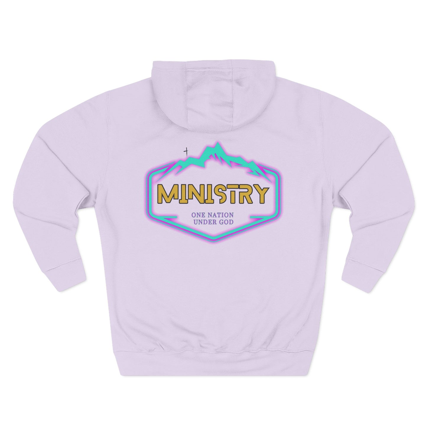 Ministry Three-Panel Fleece Hoodie Featuring 'Good & Faithful Servant'