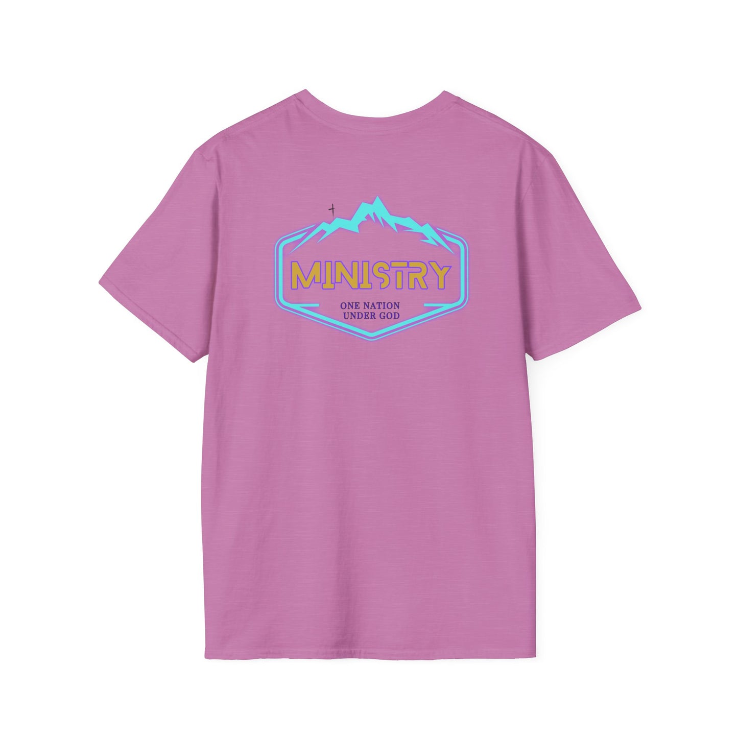 Ministry Fashion presents Neon Lightning Jesus T-Shirt