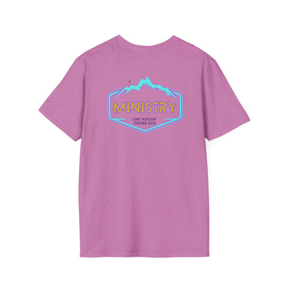 Ministry Fashion presents Neon Lightning Jesus T-Shirt