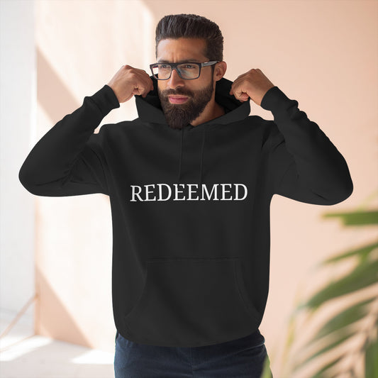 Ministry Fleece "REDEEMED" Hoodie - In Honor of Charlie Kirk