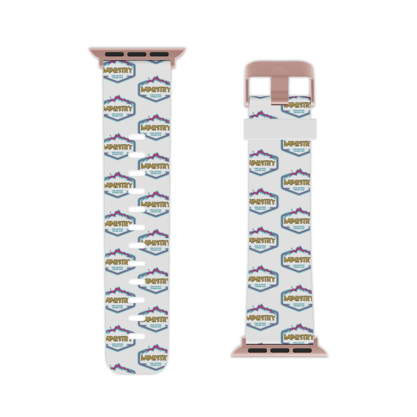 Ministry Fashion AOP Logo Apple Watch Band