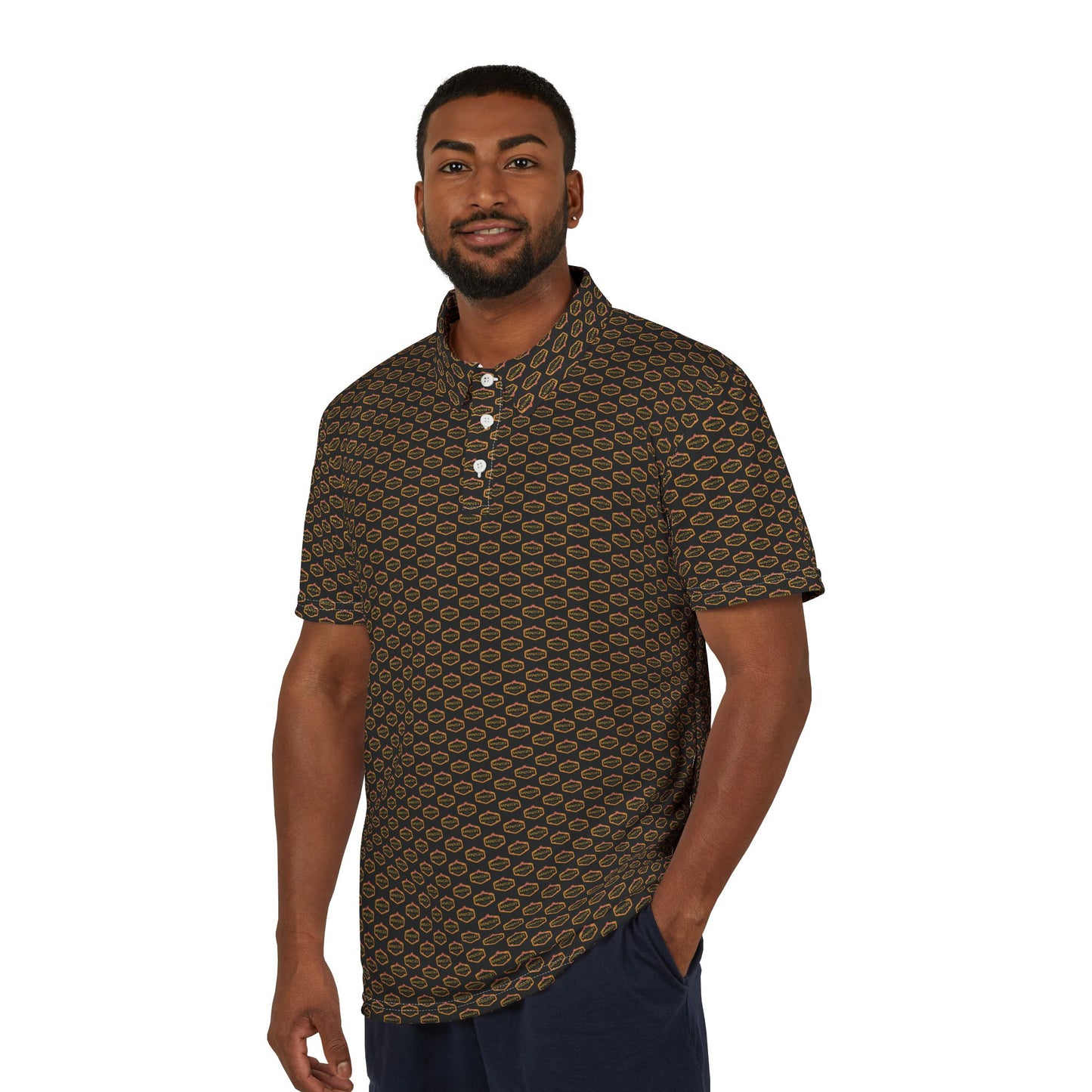 Ministry Fashion AOP Alt Logo Polo