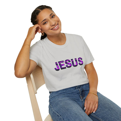 Ministry Fashion presents Neon Lightning Jesus T-Shirt
