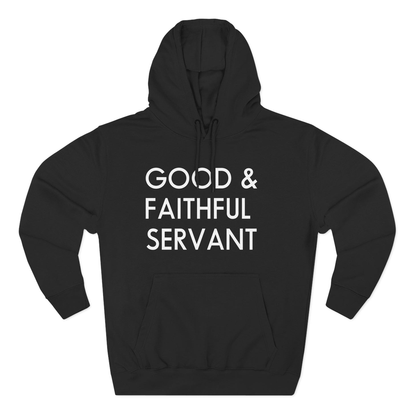 Ministry "Good and Faithful Servant" Fleece Hoodie