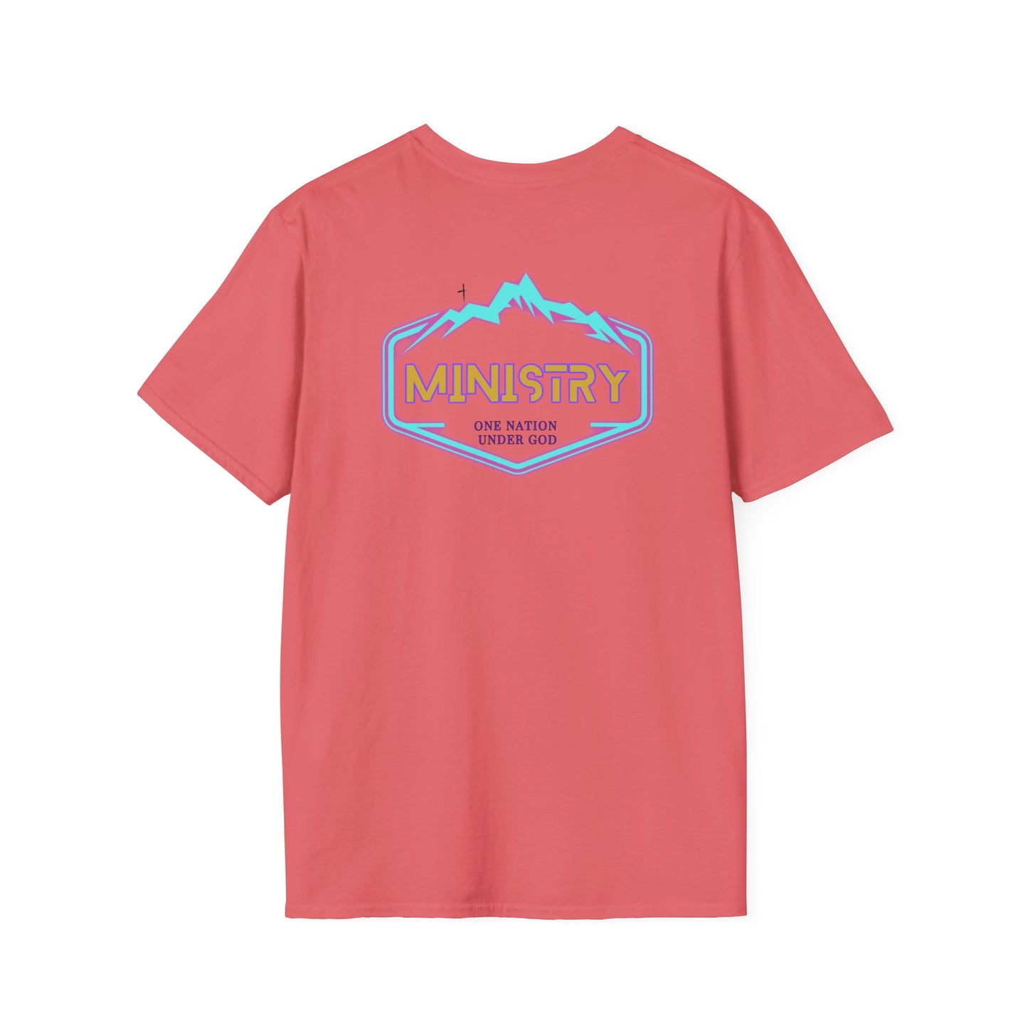 Ministry Fashion presents Neon Lightning Jesus T-Shirt
