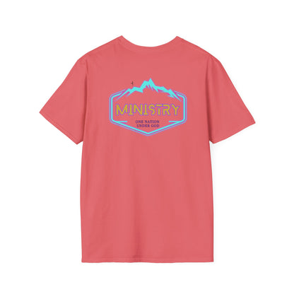 Ministry Fashion presents Neon Lightning Jesus T-Shirt