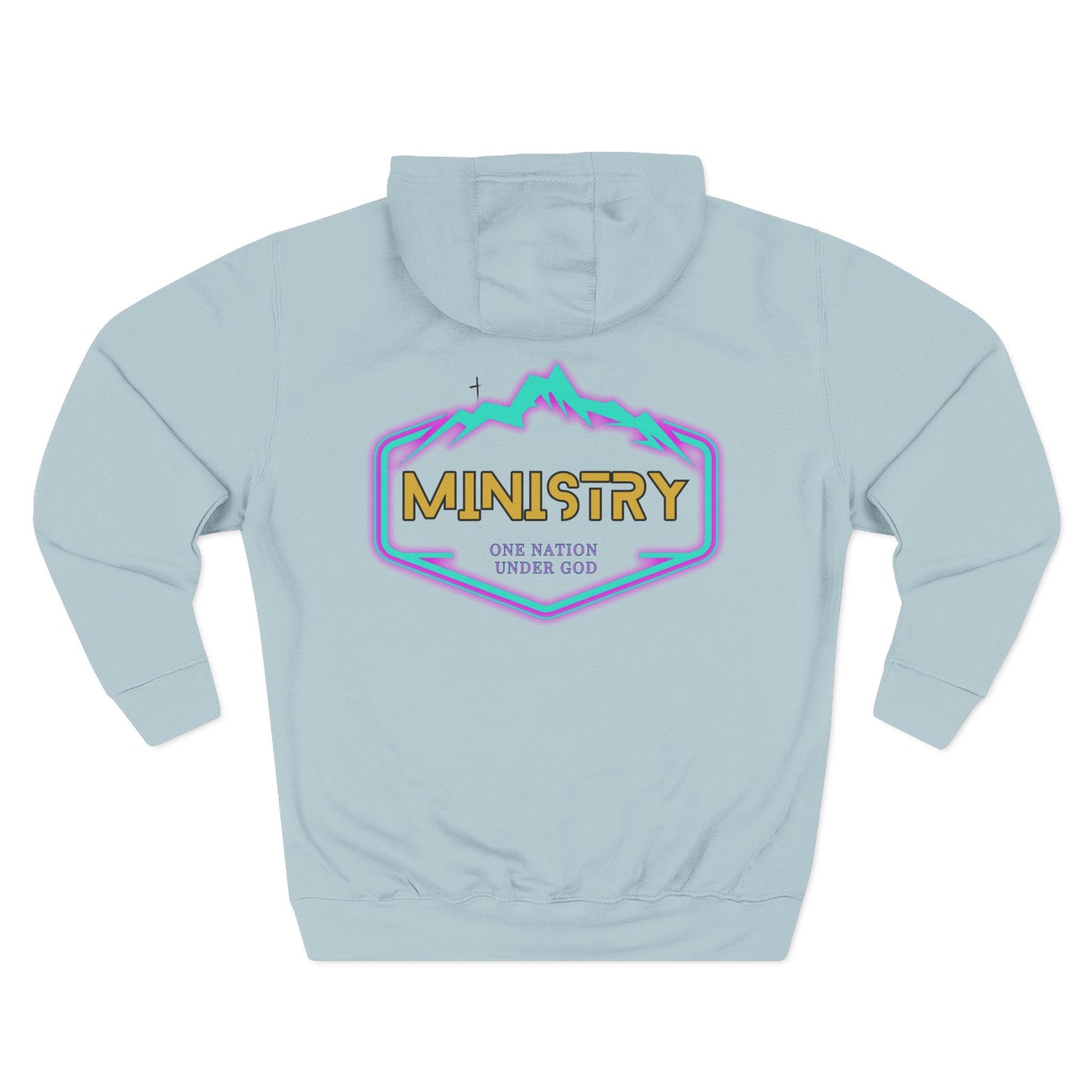 Ministry Three-Panel Fleece Hoodie Featuring 'Good & Faithful Servant'