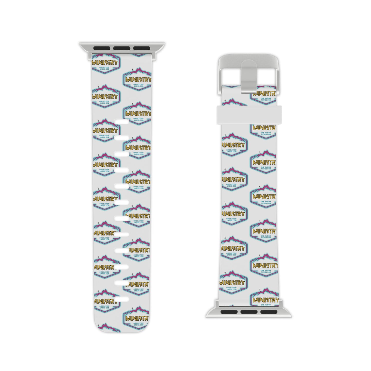 Ministry Fashion AOP Logo Apple Watch Band