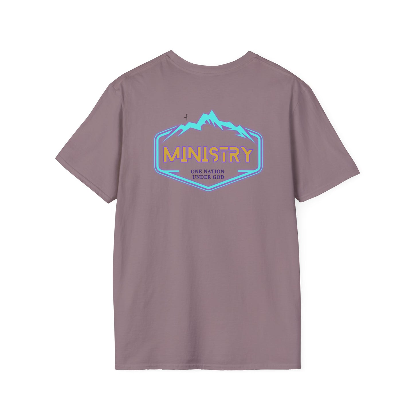 Ministry Fashion presents Neon Lightning Jesus T-Shirt