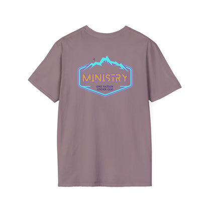 Ministry Fashion presents Neon Lightning Jesus T-Shirt