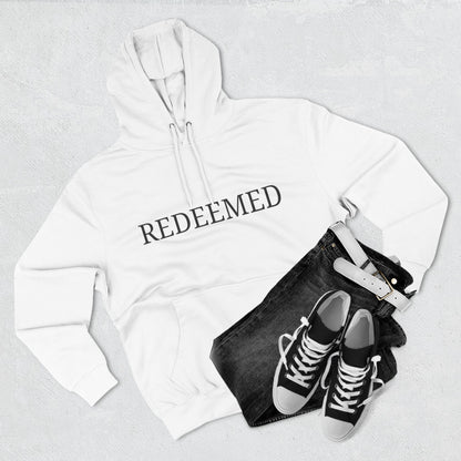 Ministry Fleece "REDEEMED" Hoodie in Honor of Charlie Kirk