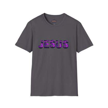 Ministry Fashion presents Neon Lightning Jesus T-Shirt