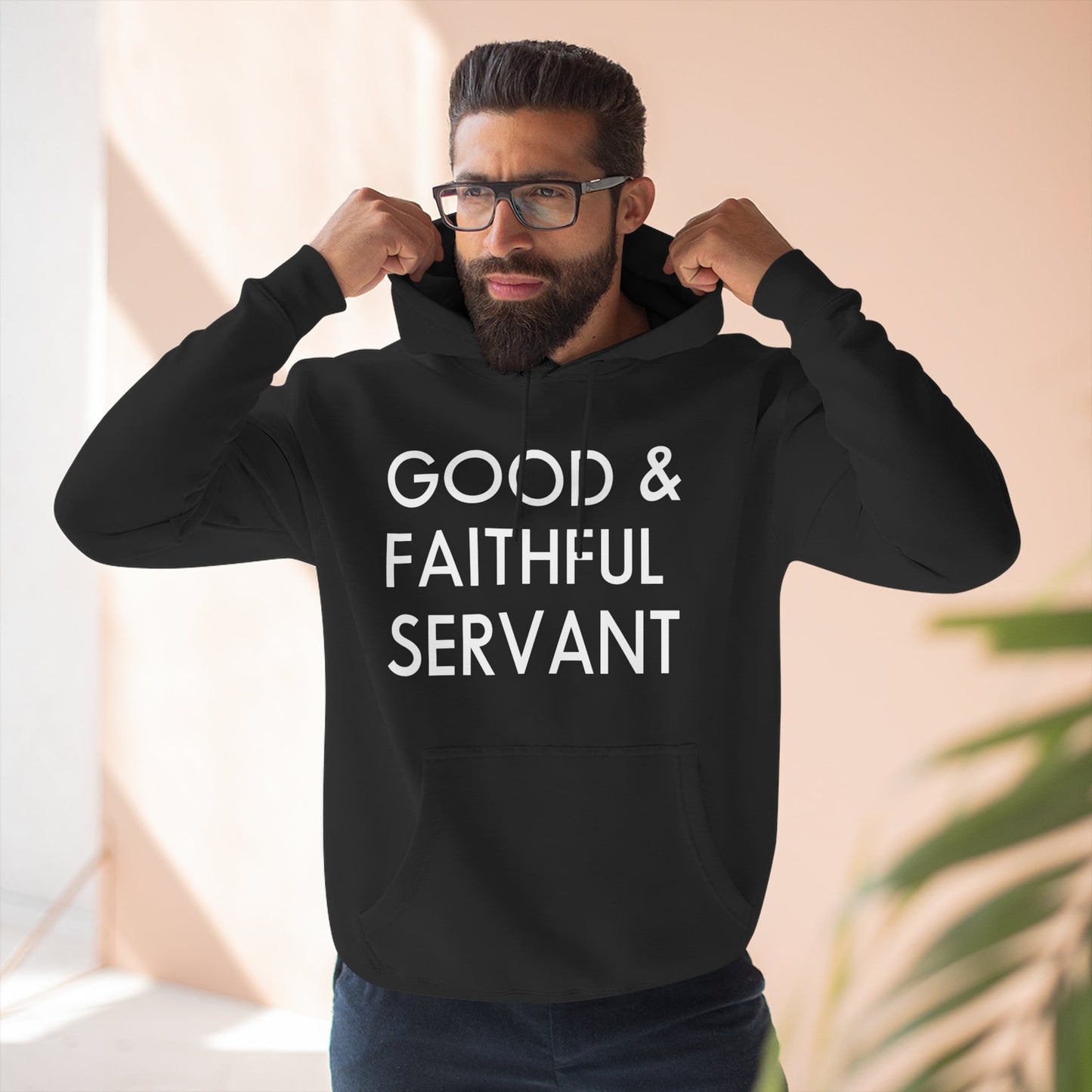 Ministry "Good and Faithful Servant" Fleece Hoodie
