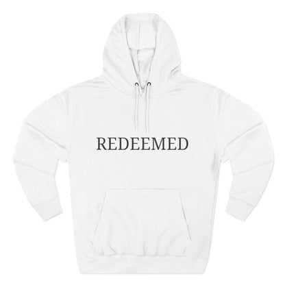 Ministry Fleece "REDEEMED" Hoodie in Honor of Charlie Kirk