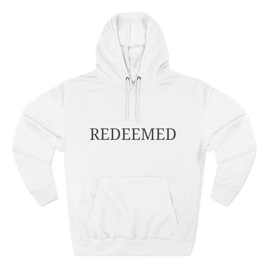 Ministry Fleece "REDEEMED" Hoodie in Honor of Charlie Kirk