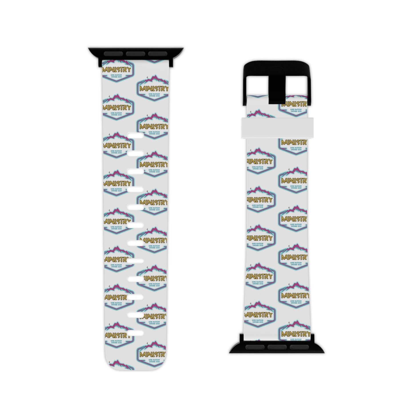 Ministry Fashion AOP Logo Apple Watch Band